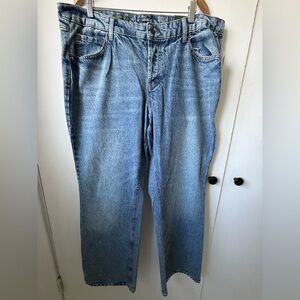 Wild Fable Straight Leg Jeans Size 17 High Rise Medium Wash